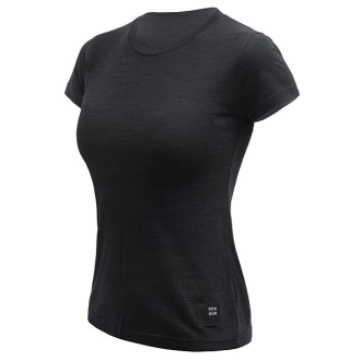 Dámské triko SENSOR MERINO CORDURA dámské triko kr.rukáv černá