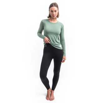 Dámské triko SENSOR MERINO CORDURA  dl.rukáv basil green
