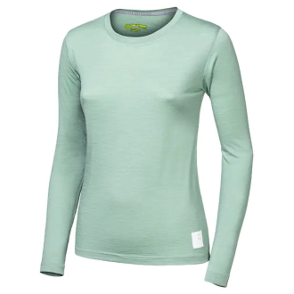 Dámské triko SENSOR MERINO CORDURA  dl.rukáv basil green