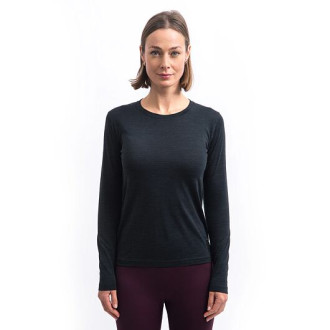 Dámské triko SENSOR MERINO CORDURA  dl.rukáv černá
