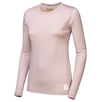 Dámské triko SENSOR MERINO CORDURA  dl.rukáv dusty pink