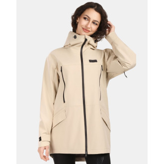 Dámský outdoorový kabát Kilpi AYRA-W béžová
