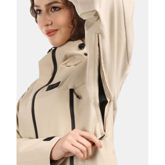 Dámský outdoorový kabát Kilpi AYRA-W béžová