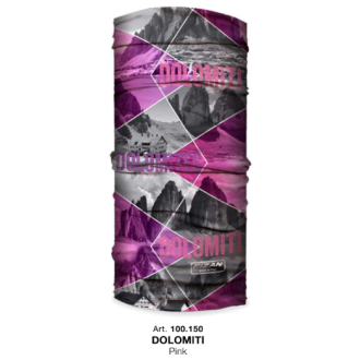 Fizan šátek Dolomite, pink