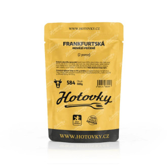 Frankfurtská hovězí pečeně (2 porce)