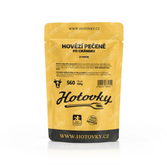 Hovězí pečeně po cikánsku (2 porce)