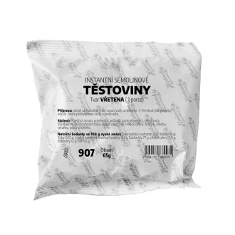 Instantní těstoviny-Vřetena 1 porce 65g