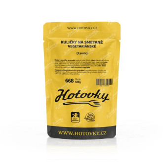 Kuličky na smetaně VEGETARIÁNSKÉ (2 porce)