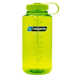 Láhev Nalgene Wide-Mouth 1000 ml Sustain Spring Green