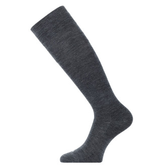 Lyžařské  merino podkolenky Lasting FWK šedé