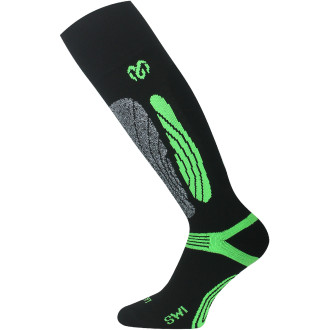 Lyžařské  merino podkolenky Lasting  SWI zelené