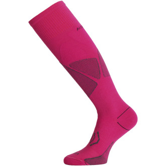 Lyžařské  merino podkolenky Lasting  SWL růžové