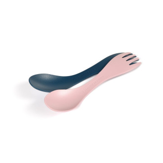 Lžíce Spork little Light my Fire 2-pack hazyblue/dustypink
