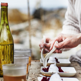 Lžíce Spork little Light my Fire 2-pack sandygreen/dustypink