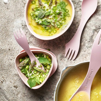 Lžíce Spork little Light my Fire 2-pack sandygreen/dustypink