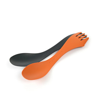 Lžíce Spork original Light my Fire 2-pack rustyorange/slatyblack