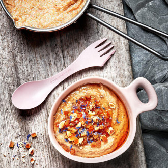 Lžíce Spork original Light my Fire 2-pack sagegreen/dustypink