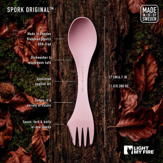 Lžíce Spork original Light my Fire dustypink bulk