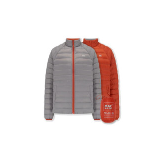 Pánska bunda MAC IN A SAC Polar, Burnt Orange / Grey oboustranná