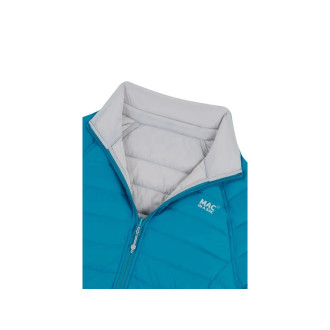 Dámska bunda MAC IN SAC Polar, Light Petrol / Soft Grey oboustranná