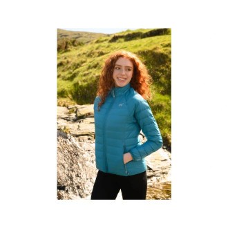 Dámska bunda MAC IN SAC Polar, Light Petrol / Soft Grey oboustranná