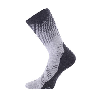 Merino ponožky Lasting FWN  tmavě šedé