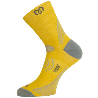 Merino ponožky Lasting TNW hořčicové