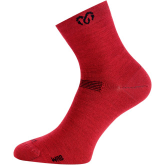 Merino ponožky Lasting WAB červené