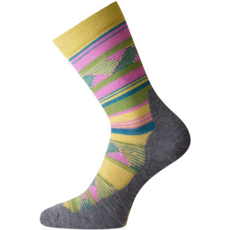 Merino ponožky Lasting WLI světle zelené