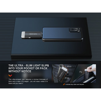 Mini lucerna Fenix E-SPARK