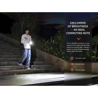 Mini lucerna Fenix E-SPARK