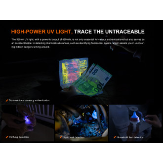 Nabíjecí baterka Fenix E06R graffiti