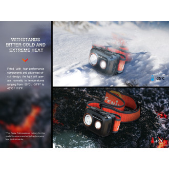 Nabíjecí čelovka Fenix HL32R-T černá