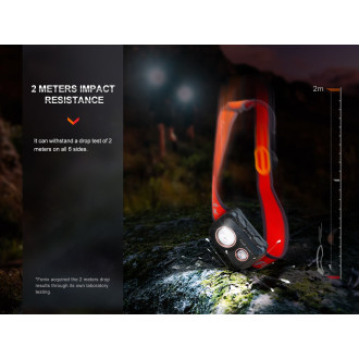 Nabíjecí čelovka Fenix HL32R-T červená