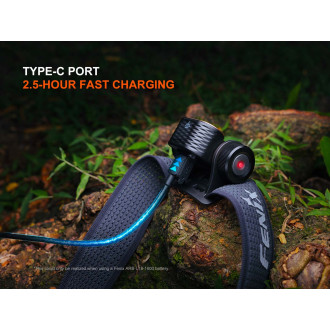 Nabíjecí čelovka Fenix HM55R celočerná