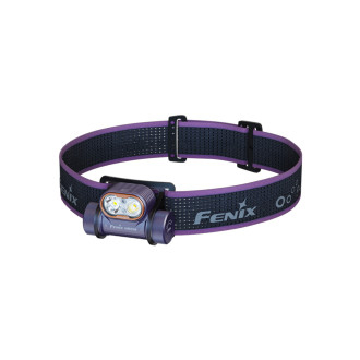 Nabíjecí čelovka Fenix HM55R fialová