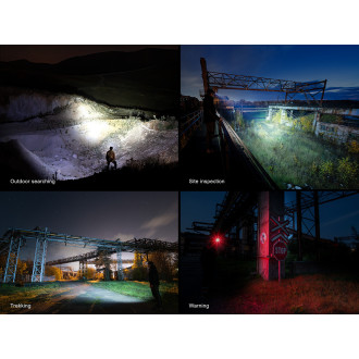 Nabíjecí čelovka Fenix HM61R Amber V3.0