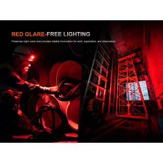 Nabíjecí čelovka Fenix HM61R Amber V3.0