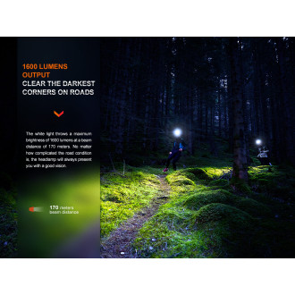 Nabíjecí čelovka Fenix HM65R-T V2.0 nebula