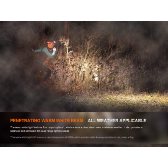 Nabíjecí čelovka Fenix HM65R-T V2.0 nebula