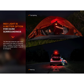 Nabíjecí lucerna Fenix CL26R PRO šedivá