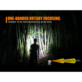 Nabíjecí zaostřovací čelovka Fenix HL40R modrá