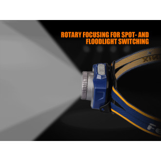 Nabíjecí zaostřovací čelovka Fenix HL40R šedá