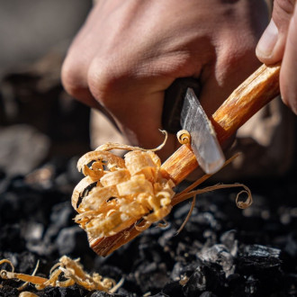 Nůž s křesadlem Light my Fire 2in1 sagegreen