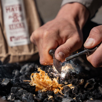 Nůž s křesadlem Light my Fire 2in1 sagegreen