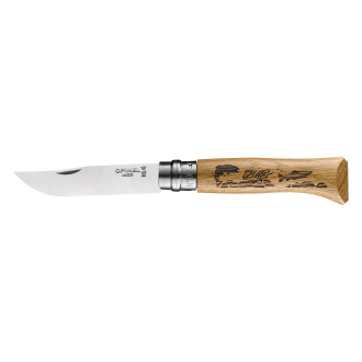Nůž Opinel Vri N°08 Inox Animalia 2019 motiv Fish