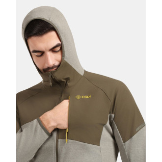 Pánská fleecová mikina Kilpi ERIN-M zelená