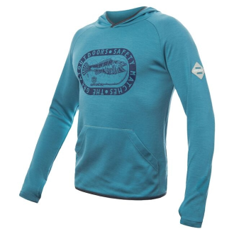Pánská mikina SENSOR MERINO UPPER OUTDOORS klokanka mint blue