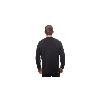 Pánská mikina SENSOR MERINO UPPER traveller černá