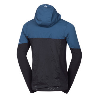 Pánska trekingová hybridní bunda Northfinder BENJAMIN inkblue